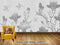 Avikalp Exclusive AVZ0737 Modern 3D Embossed Three Dimensional Floral Tv Background Wall HD 3D Wallpaper
