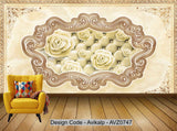Avikalp Exclusive AVZ0747 Luxury European Tv Background Wall HD 3D Wallpaper