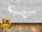 Avikalp Exclusive AVZ0749 Modern Minimalistic Texture Whale Wave Tv Background Wall HD 3D Wallpaper