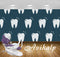 Avikalp Exclusive AWD0003 Dental Blue White crisp HD Wallpaper