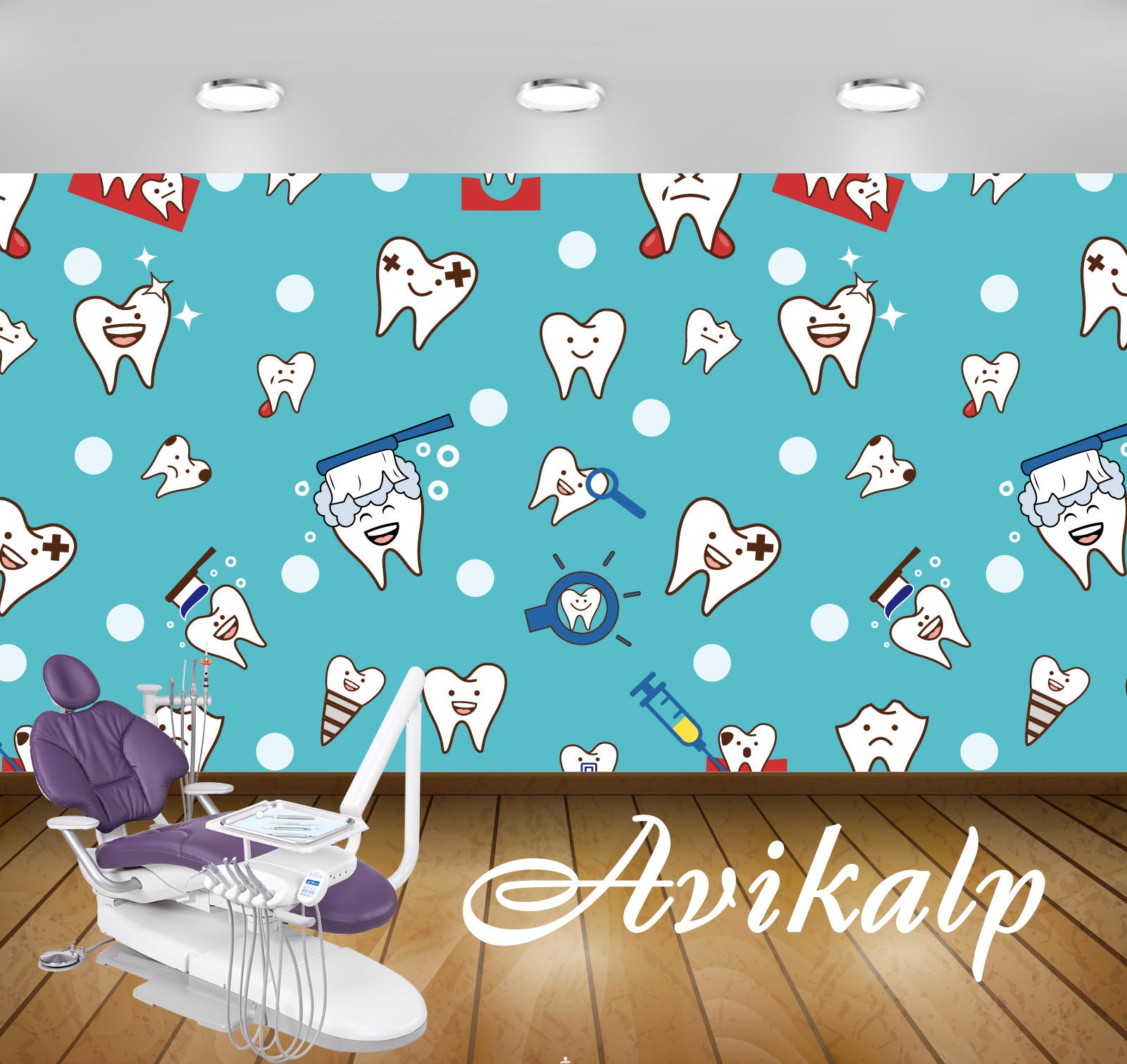 Avikalp Exclusive AWD0008 Dental tools teeth brushing HD Wallpaper