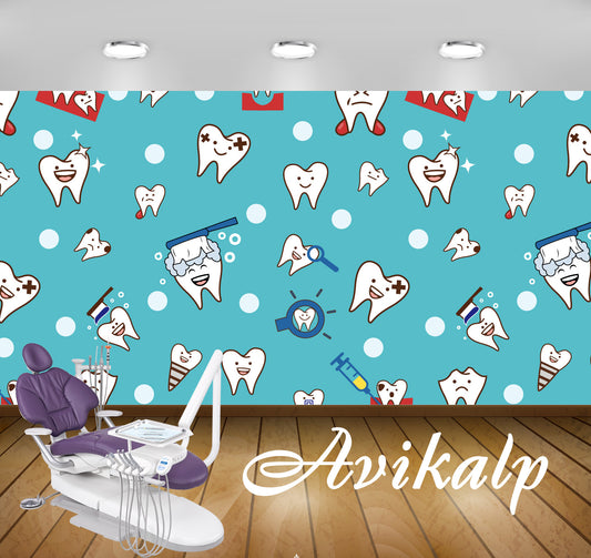 Avikalp Exclusive AWD0008 Dental tools teeth brushing HD Wallpaper