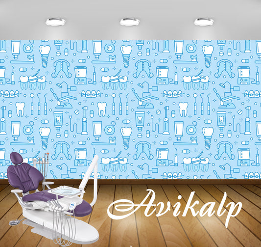 Avikalp Exclusive AWD0021 Dental Clinic Wallpaper Equipments HD Wallpaper