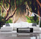 Avikalp Exclusive AWZ0065 Modern Forest Trees Jungle HD 3D Wallpaper