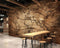 Avikalp Exclusive AWZ0111 Vintage Wood Grain World Map HD 3D Wallpaper