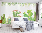 Avikalp Exclusive AWZ0113 Watercolor Cactus HD 3D Wallpaper