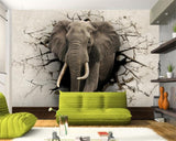 Avikalp Exclusive AWZ0134 3d Wallpaper Elephant Mural Tv Wall Background Wall Living Room Bedroom HD 3D Wallpaper