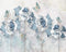 Avikalp Exclusive AWZ0160 3d Wallpaper Light Blue Elegant 3d Flower Butterfly Tv Background Wall HD 3D Wallpaper