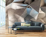 Avikalp Exclusive AWZ0165 3d Wallpaper Retro Abstract Solid Geometry Wall Murals Home Decor Wall HD 3D Wallpaper