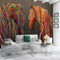 Avikalp Exclusive AWZ0180 Luxury 3d Mural Wallpaper Colored Abstract Horse Mural 3d Room Wallpaper For Bedroom HD 3D Wallpaper