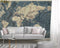 Avikalp Exclusive AWZ0235 3D wallpaper mural retro vintage world map TV background HD 3D Wallpaper