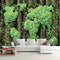 Avikalp Exclusive AWZ0239 3D Wallpaper Mural Sticker Creative World Map Vine 3D Living Room Sofa TV Background HD 3D Wallpaper