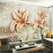 Avikalp Exclusive AWZ0325 3D Wallpaper Murals Orchids Lily Flowers Orange HD 3D Wallpaper