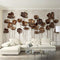 Avikalp Exclusive AWZ0406 3D Wallpaper Iron Flower Retro Modern Minimalist Background HD 3D Wallpaper