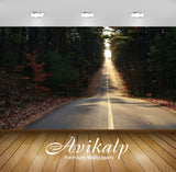 Avikalp Exclusive Calm Road AWI1100 HD Wallpapers for Living room, Hall, Kids Room, Kitchen, TV Back