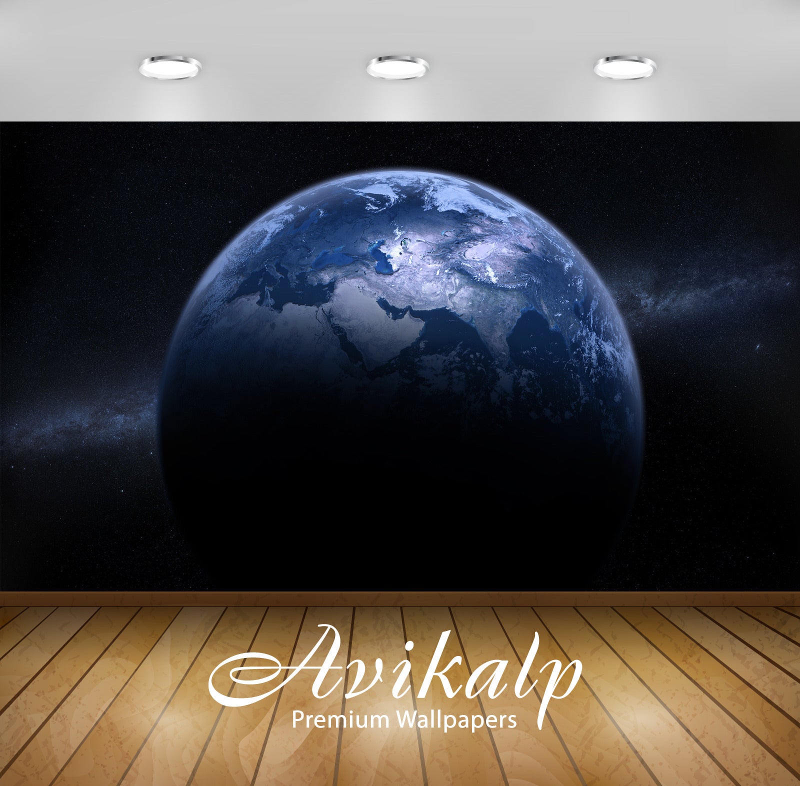 Avikalp Exclusive Earth AWI1120 HD Wallpapers for Living room, Hall, Kids Room, Kitchen, TV Backgrou