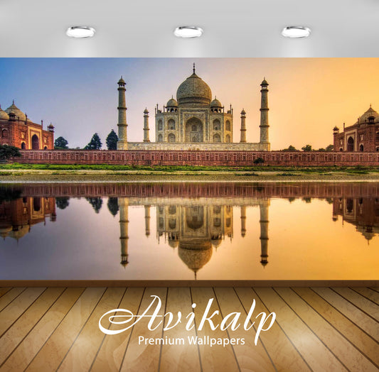 Avikalp Exclusive Taj The Beauty AWI1226 HD Wallpapers for Living room, Hall, Kids Room, Kitchen, TV