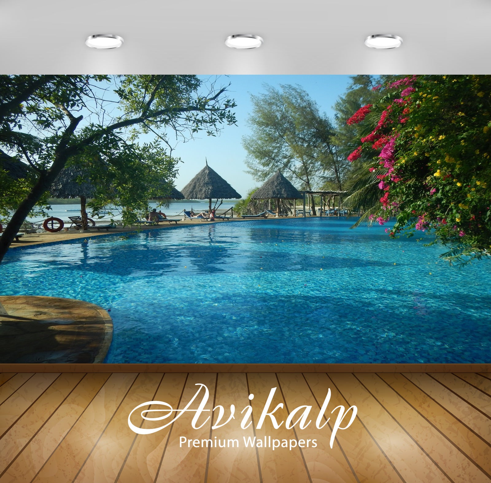 Avikalp Exclusive Premium funzi HD Wallpapers for Living room, Hall, Kids Room, Kitchen, TV Backgrou