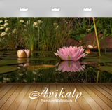 Avikalp Exclusive Awi1312 Lotus Full HD Wallpapers for Living room, Hall, Kids Room, Kitchen, TV Bac