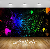 Avikalp Exclusive Awi1332 Color Splash Full HD Wallpapers for Living room, Hall, Kids Room, Kitchen,