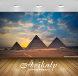 Avikalp Exclusive Awi1358 Pyramids Full HD Wallpapers for Living room, Hall, Kids Room, Kitchen, TV