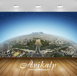 Avikalp Exclusive Awi1375 View From The Eiffel Tower Full HD Wallpapers for Living room, Hall, Kids