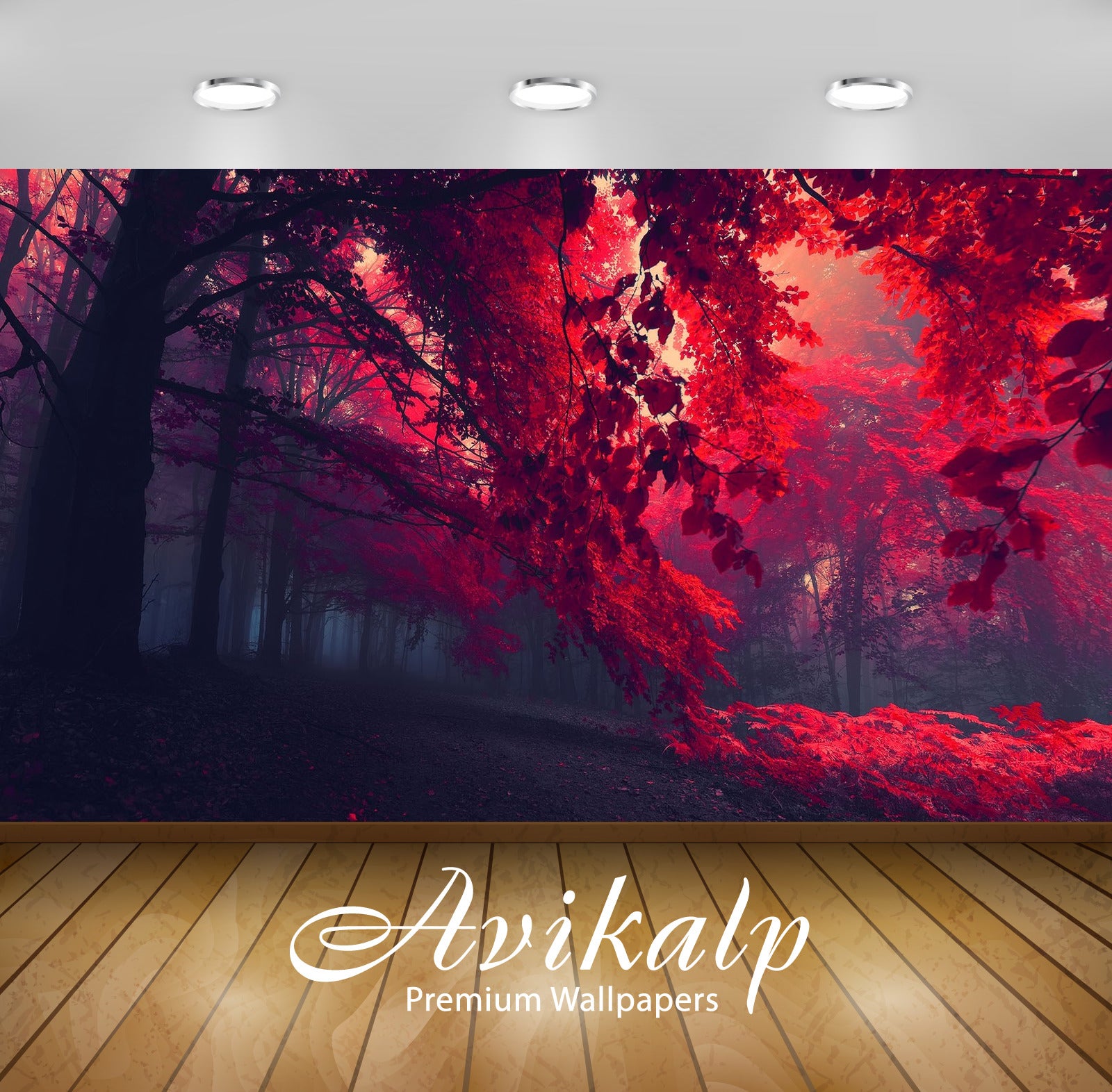Avikalp Exclusive Awi1395 Beautiful Autumn Full HD Wallpapers for Living room, Hall, Kids Room, Kitc