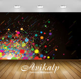 Avikalp Exclusive Awi1417 Color Splash Full HD Wallpapers for Living room, Hall, Kids Room, Kitchen,