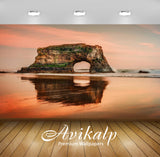 Avikalp Exclusive Awi1423 Natural Bridges State Beach Full HD Wallpapers for Living room, Hall, Kids