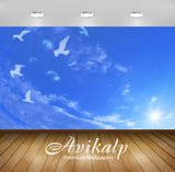 Avikalp Exclusive Awi1450 Sky Bird Full HD Wallpapers for Living room, Hall, Kids Room, Kitchen, TV