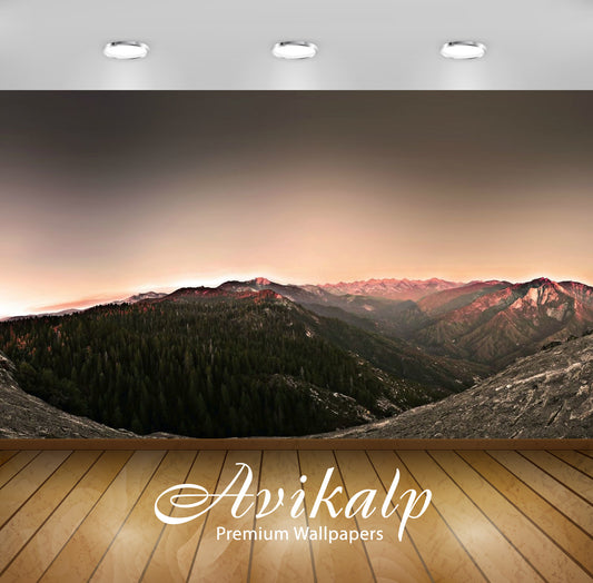 Avikalp Exclusive Awi1463 Mountains Landscape Full HD Wallpapers for Living room, Hall, Kids Room, K