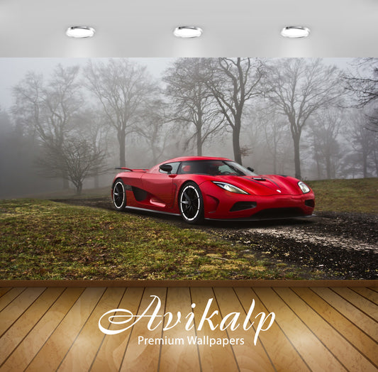 Avikalp Exclusive Awi1488 Car Full HD Wallpapers for Living room, Hall, Kids Room, Kitchen, TV Backg
