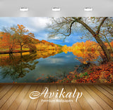 Avikalp Exclusive Awi1528 Beautiful Autumn View Full HD Wallpapers for Living room, Hall, Kids Room,
