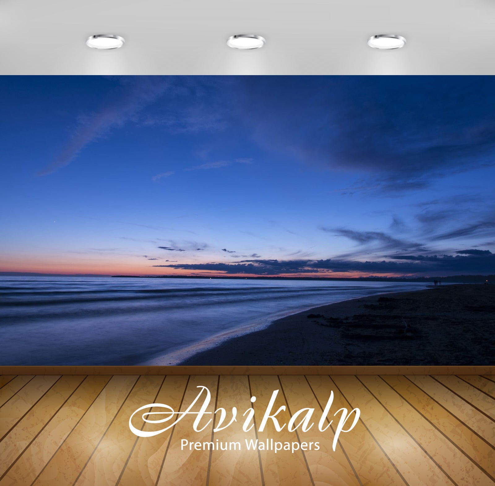 Avikalp Exclusive Awi1544 Beautiful Beach Full HD Wallpapers for Living room, Hall, Kids Room, Kitch