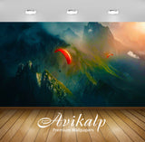 Avikalp Exclusive Awi1651 Paragliding Full HD Wallpapers for Living room, Hall, Kids Room, Kitchen,
