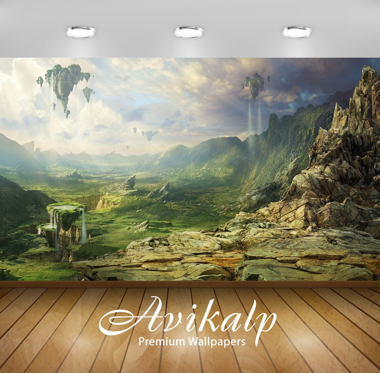 Avikalp Exclusive Awi1663 Sceneric View Of Nature Full HD Wallpapers for Living room, Hall, Kids Roo