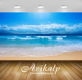 Avikalp Exclusive Awi1668 Beautiful Beach Full HD Wallpapers for Living room, Hall, Kids Room, Kitch