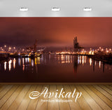 Avikalp Exclusive Awi1694 Beautiful View Of City At Night Full HD Wallpapers for Living room, Hall,