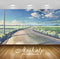 Avikalp Exclusive Awi1697 Beautiful Road Nature Painting Full HD Wallpapers for Living room, Hall, K