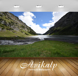 Avikalp Exclusive Premium lake HD Wallpapers for Living room, Hall, Kids Room, Kitchen, TV Backgroun