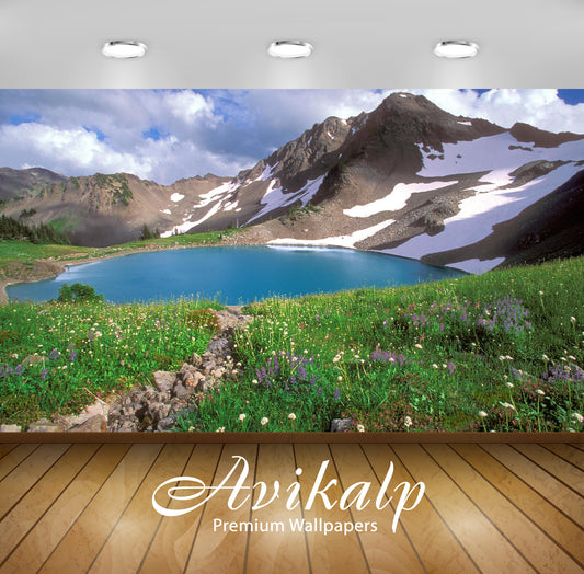 Avikalp Exclusive Awi1747 Landscape Nature Beauty Full HD Wallpapers for Living room, Hall, Kids Roo