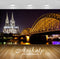 Avikalp Exclusive Awi1764 City View At Night Germany Full HD Wallpapers for Living room, Hall, Kids