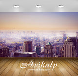 Avikalp Exclusive Awi1774 Empire State Building Full HD Wallpapers for Living room, Hall, Kids Room,