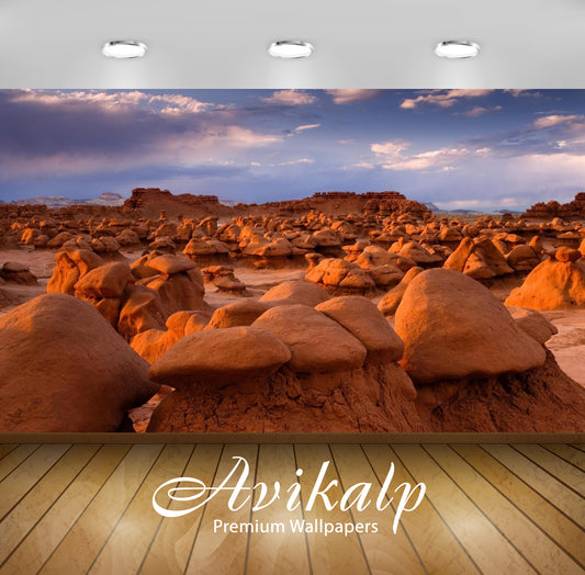 Avikalp Exclusive Awi1785 Utah Goblin State Park Full HD Wallpapers for Living room, Hall, Kids Room