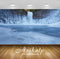 Avikalp Exclusive Awi1865 Snowy Waterfall Full HD Wallpapers for Living room, Hall, Kids Room, Kitch