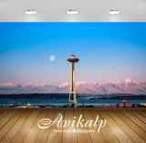 Avikalp Exclusive Awi1883 The Space Needle In Seattle Washington Full HD Wallpapers for Living room,