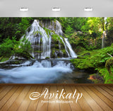 Avikalp Exclusive Awi2082 Green Waterfall Panther Creek Falls The Valley Of The Wind   Full HD Wallp