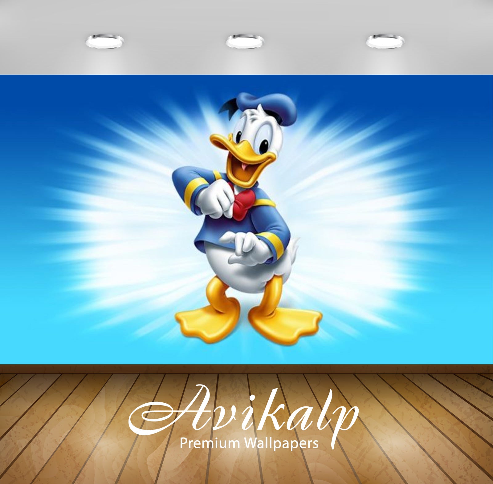 Avikalp Exclusive Awi2153 The Adventures Of Donald Duck Disney  Full HD Wallpapers for Living room,