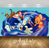 Avikalp Exclusive Awi2246 Tom and Jerry and The Wizard of Oz Full HD Wallpapers for Living room, Hal