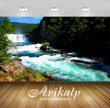 Avikalp Exclusive Awi2305 Waterfall Strepki buk river Una natural beauties Slovenia Full HD Wallpape